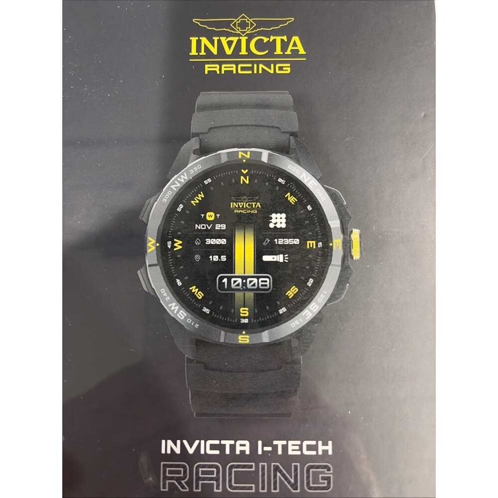 Invicta I-Tech Racing Special Edition Dual-band GPS Watch Black + Extra Straps